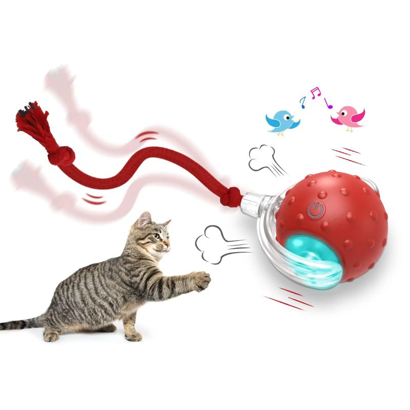 Interactive Self-Rolling Cat Toy Ball