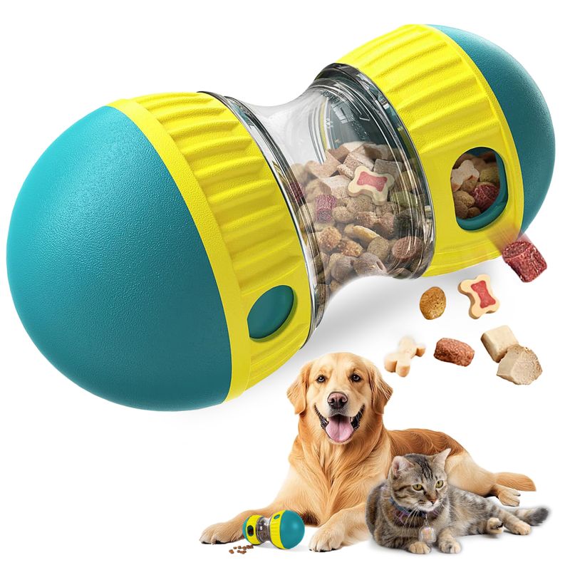 Treat-Dispensing Puzzle Ball & Slow Feeder for Dogs