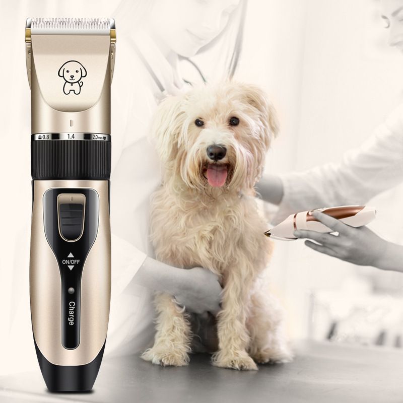 Low-Noise Rechargeable Pet Hair Clipper for Dogs & Cats