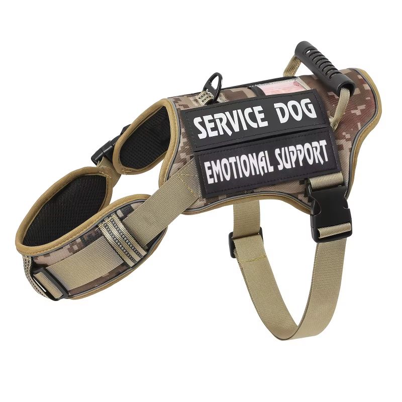 Adjustable No-Pull Reflective Dog Harness with Handle