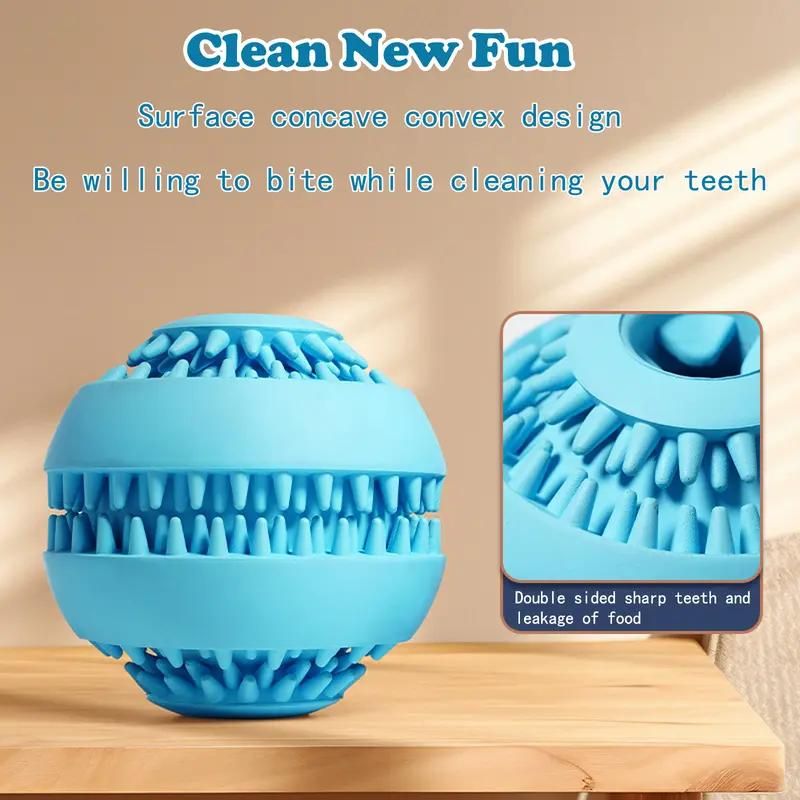 Interactive Dog Treat Ball Chew Toy