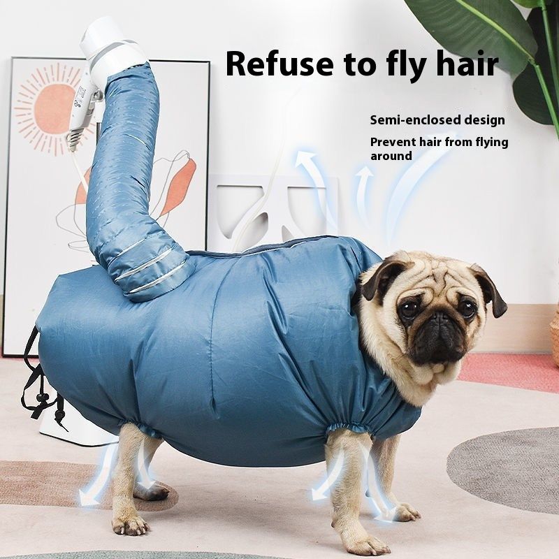 Pet Drying Bag with Hair Dryer Attachment