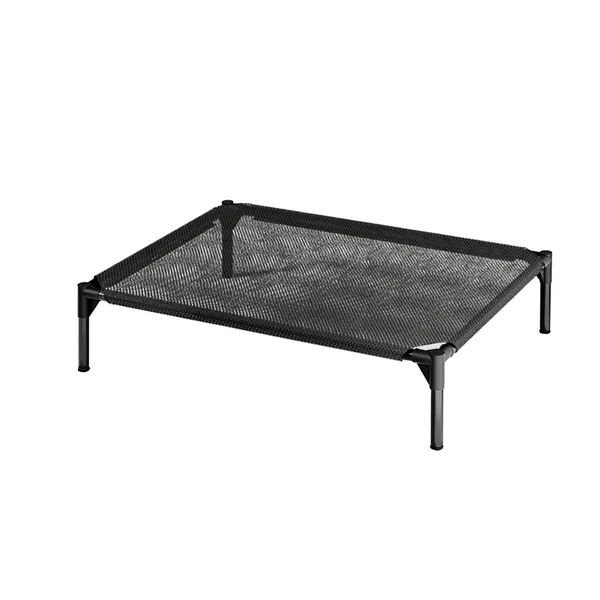 Elevated Breathable Mesh Pet Bed for Indoor and Outdoor Use