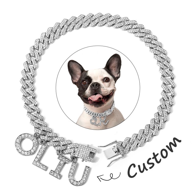 Alloy Metal Dog Collar