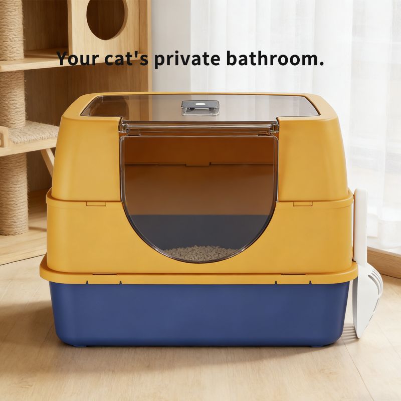 Galaxy Fully Enclosed Cat Litter Box