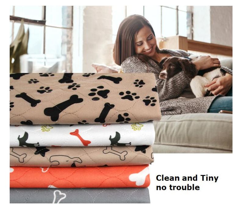 Three-Layer Waterproof Reusable Pet Absorbent Pad