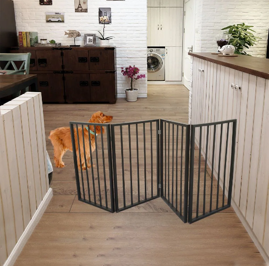 Foldable Dog Gate for Doorways
