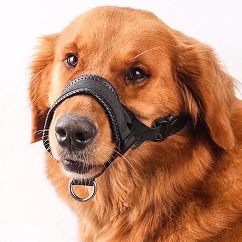 Adjustable Nylon Dog Muzzle, Breathable