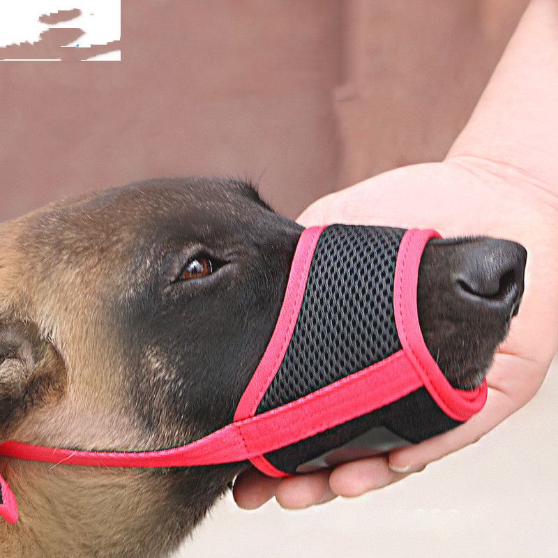 Cloth Dog Mouth Cover, Sizes XS–XXL