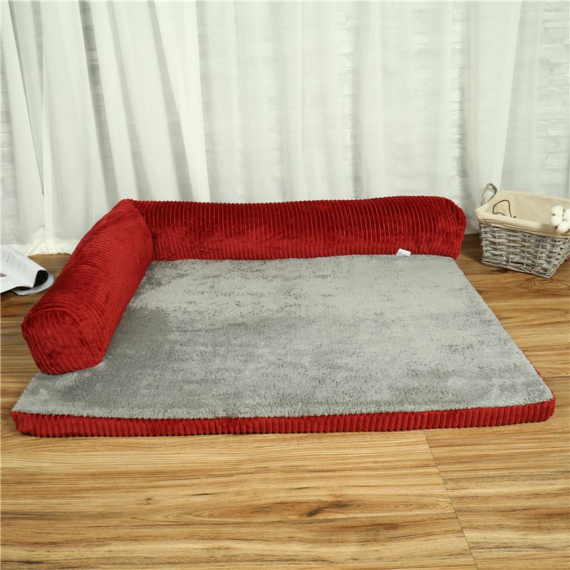 Corduroy Pet Sofa Bed for Dogs & Cats