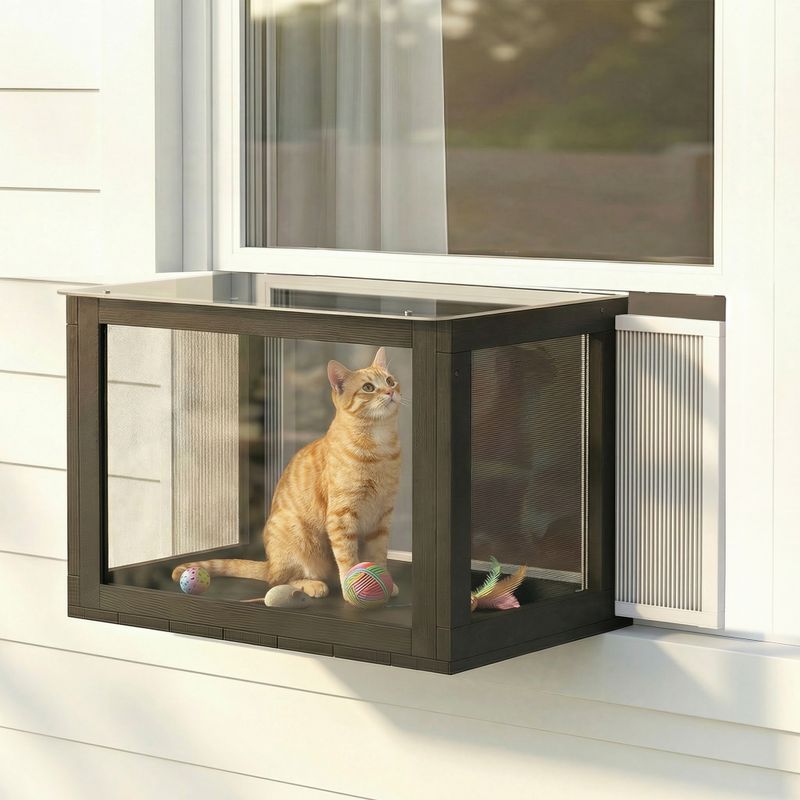 Outdoor Cat Enclosure (Catio), 25"–41"