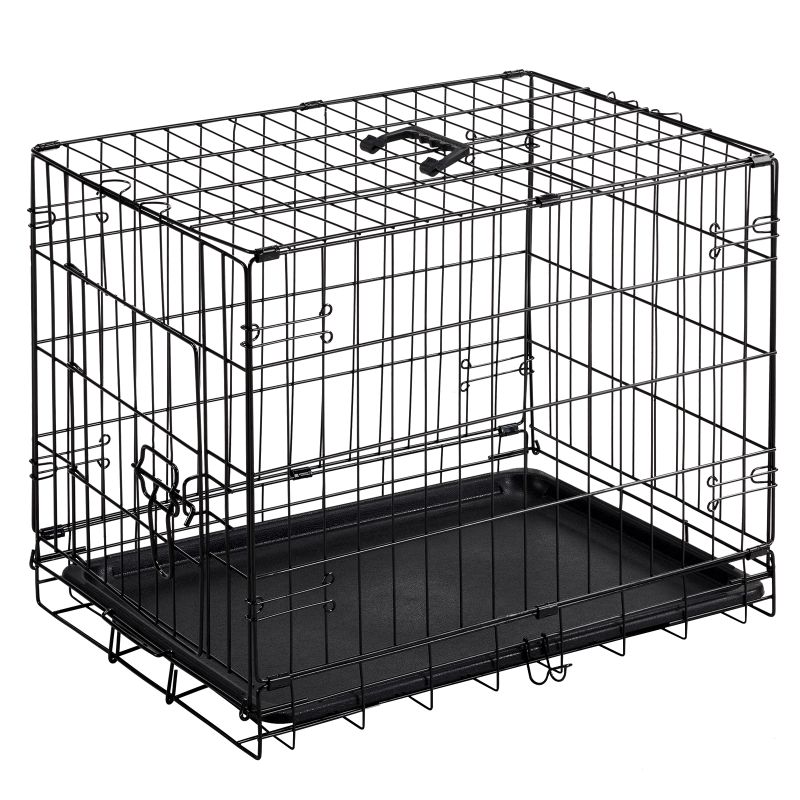 Single-Door Dog Crate, 24"–30"