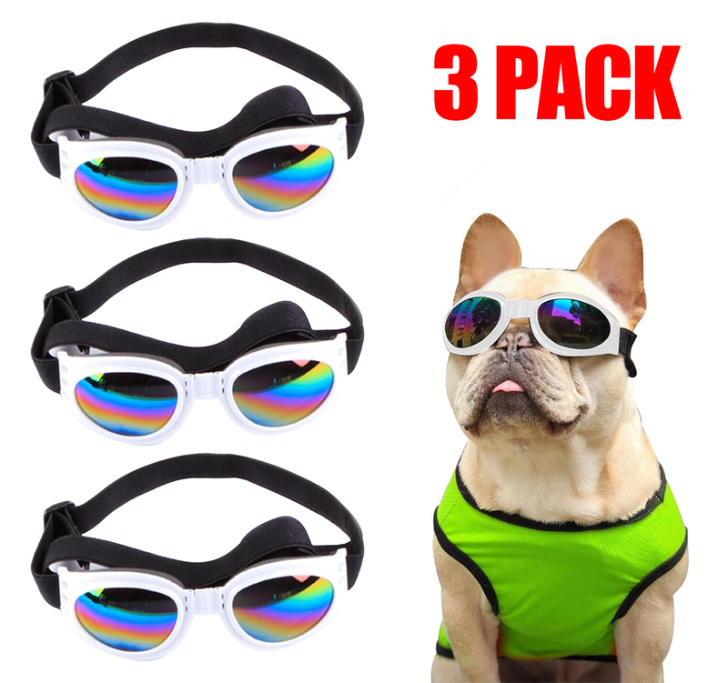 Pet Sunglasses Goggles with Adjustable Strap