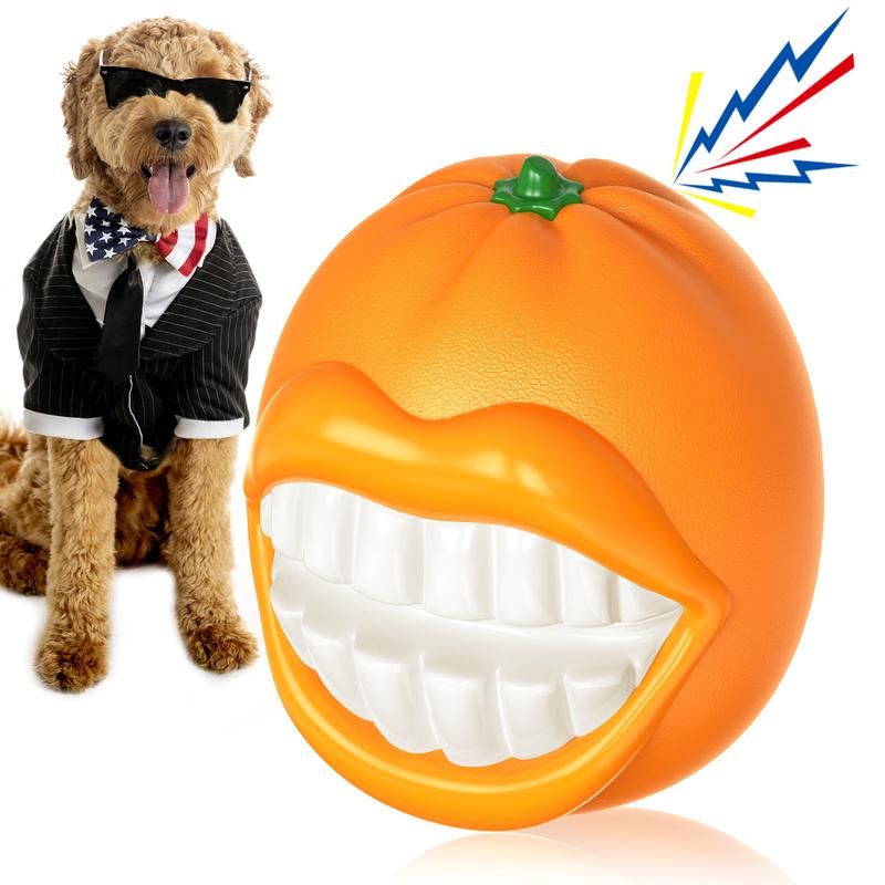 Squeaky Chew Ball Toy for Medium to Large Dogs