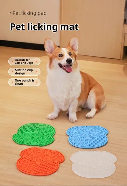 Lick Mat for Dogs and Cats with Strong Suction
